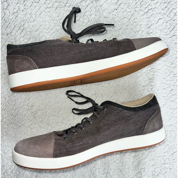 Kodiak Gray Leather Karlen Lace Casual Shoe - size 10 - A-U3 - Picture 6 of 8
